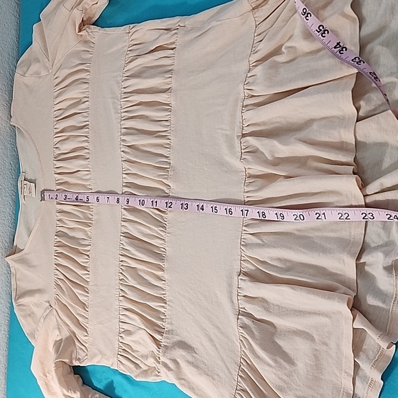 Sundance On A Whim Tiered Ruffle Boho, High-low Hem Blouse Size Medium - Picture 6 of 8